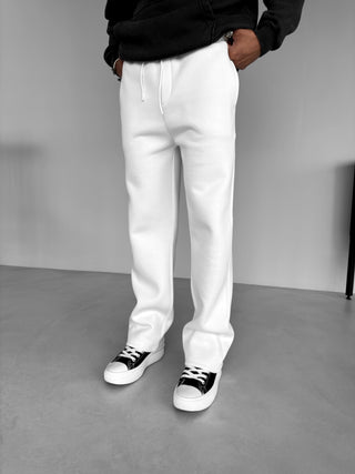 BAGGY FIT BASIC JOGGER WHITE