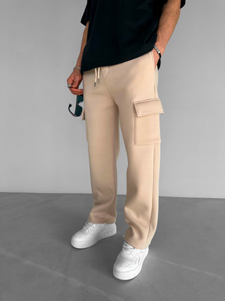 BAGGY FIT CARGO JOGGER BEIGE