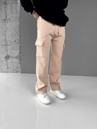 BAGGY FIT CARGO JOGGER BEIGE