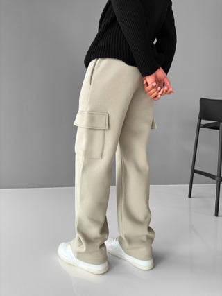 BAGGY FIT CARGO JOGGER STONE