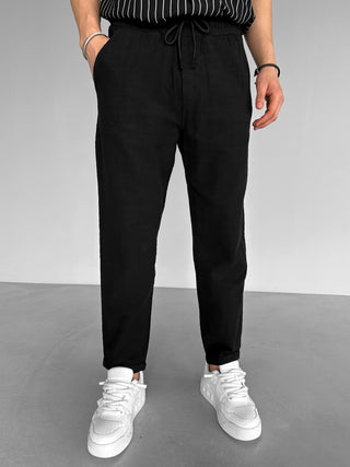 BASIC LOOSE FIT PANT BLACK