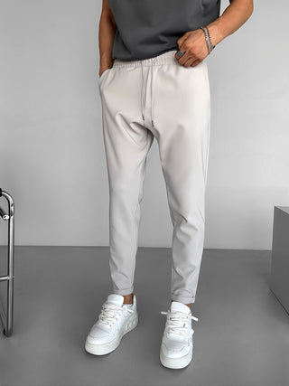 BOYFRIEND STRETCH PANT GRAY