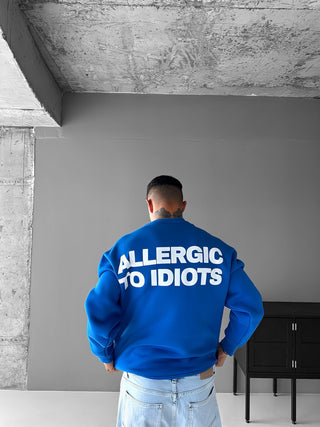 OVERSIZE ALLERGIC SWEATSHIRT BLUE