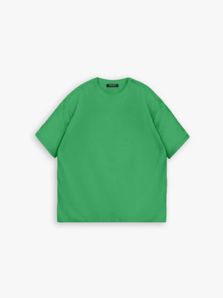 OVERSIZE BASIC T-SHIRT GREEN