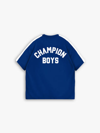 OVERSIZE CHAMPION T-SHIRT SAX BLUE