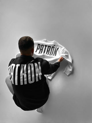 OVERSIZED PATRON SWEATER BLACK