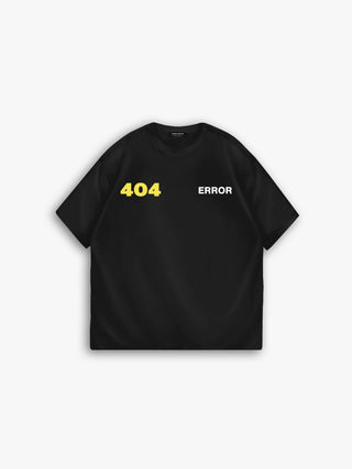 OVERSIZE ERROR T-SHIRT BLACK