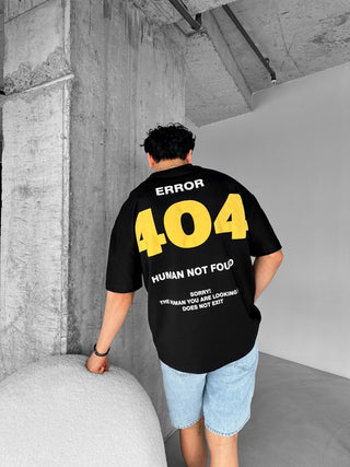 OVERSIZE ERROR T-SHIRT BLACK