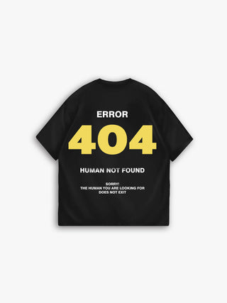 OVERSIZE ERROR T-SHIRT BLACK