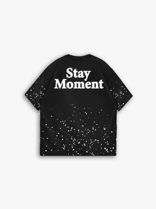 OVERSIZE STAY MOMENT T-SHIRT BLACK