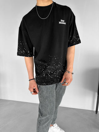 OVERSIZE STAY MOMENT T-SHIRT BLACK