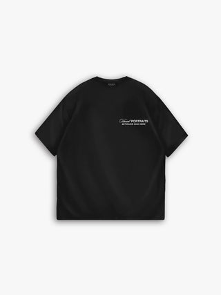 OVERSIZE UNREAL T-SHIRT BLACK